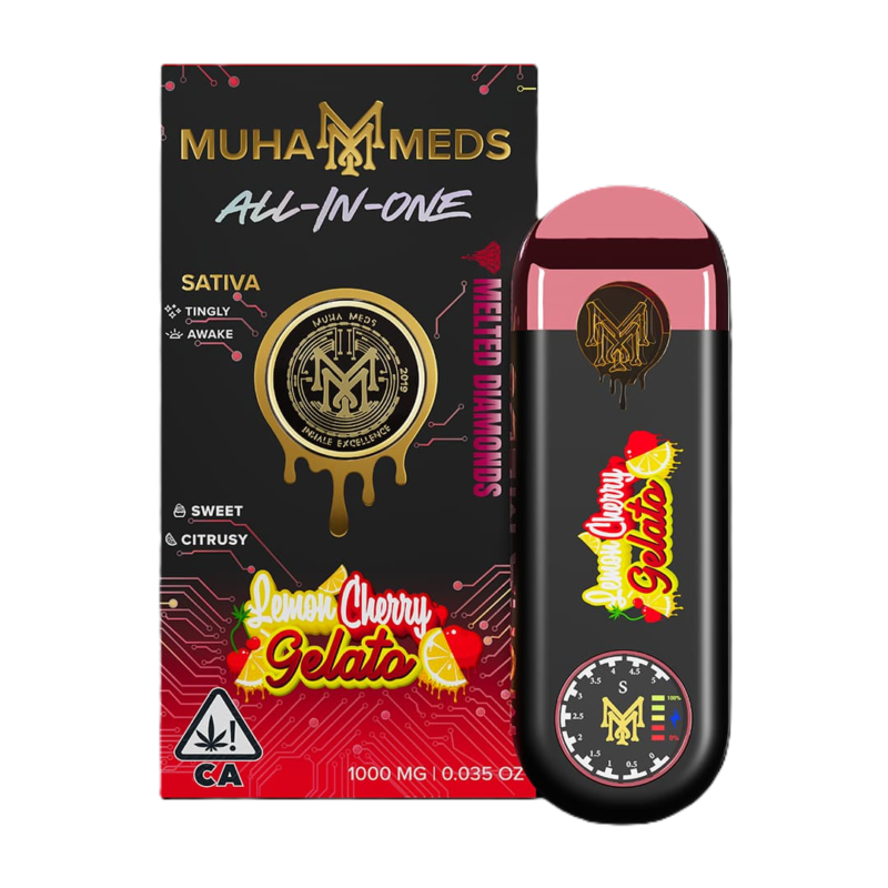 Muha Meds Lemon Cherry Gelato